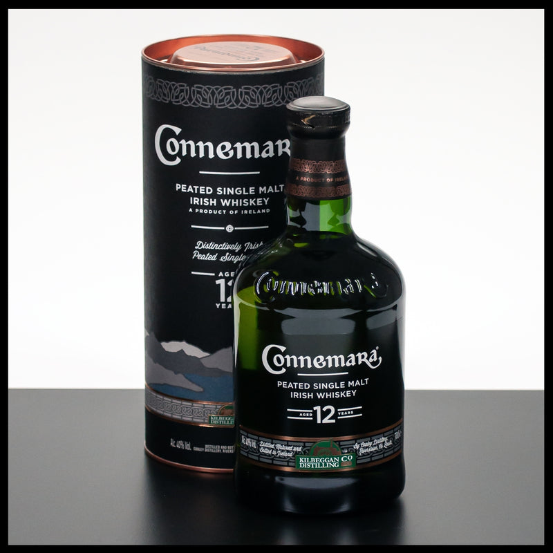 Connemara 12 YO Peated Irish Whiskey 0,7L - 40% - Trinklusiv