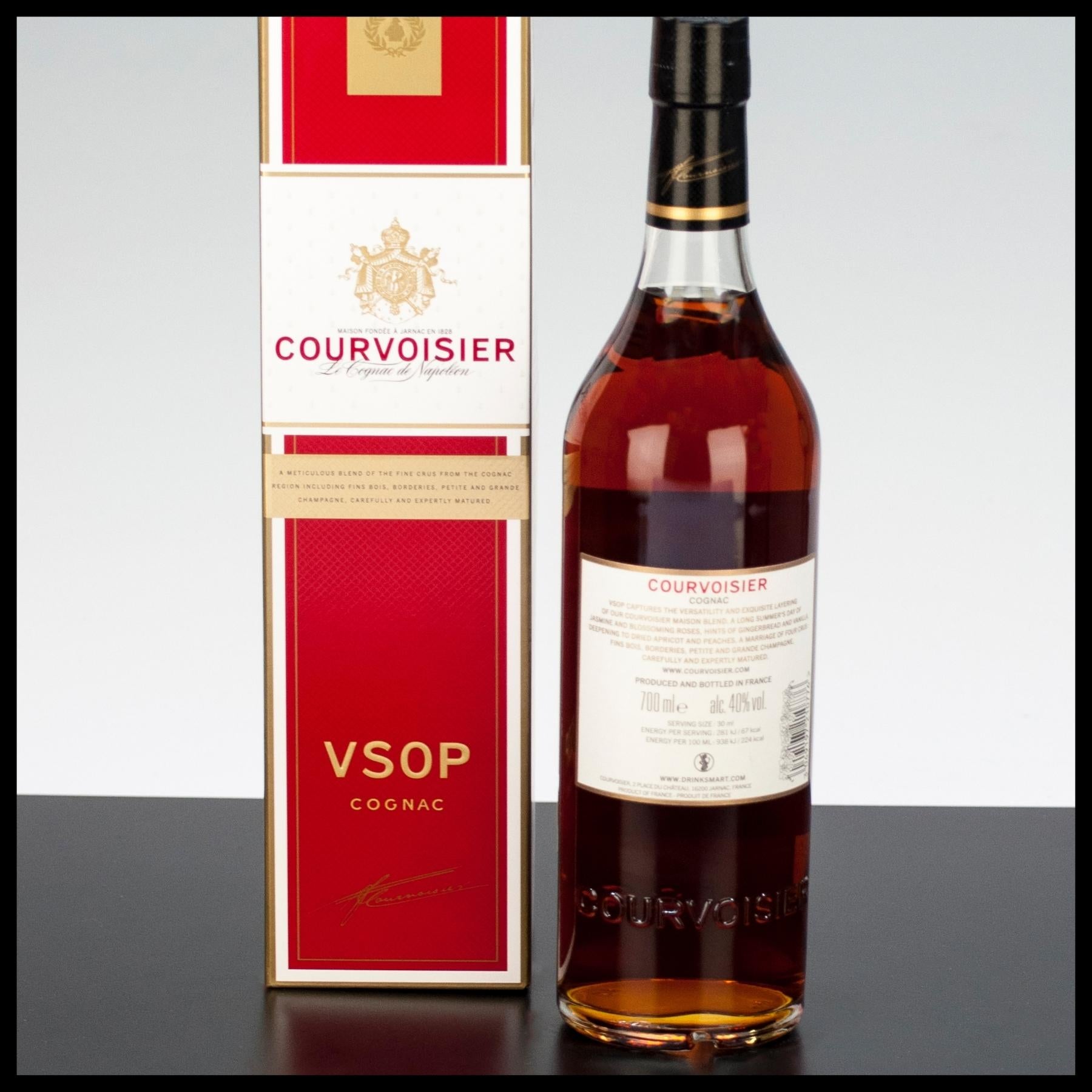 - Vol. 0,7L Courvoisier | VSOP Premium Cognac 40%