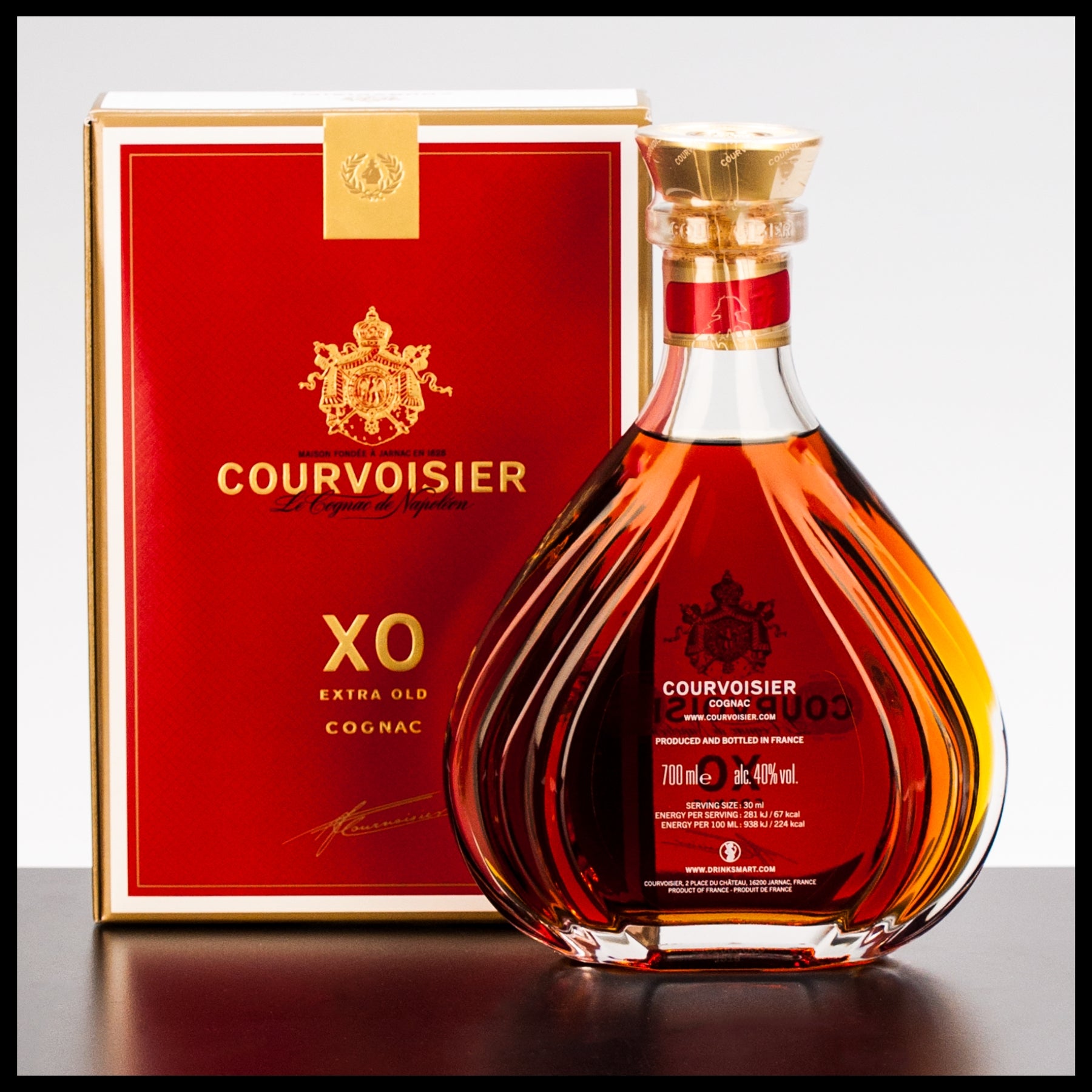 Courvoisier XO Imperial Cognac 0,7L - 40% Vol. - Trinklusiv
