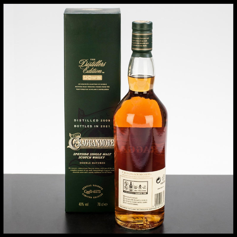 Cragganmore Distillers Edition 2021 Whisky 0,7L - 40% Vol. - Trinklusiv