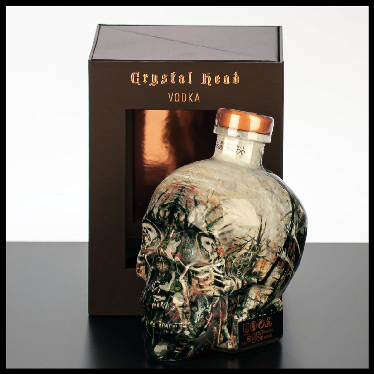 Crystal Head Vodka John Alexander Artist Series 0,7L - 40% Vol. - Trinklusiv