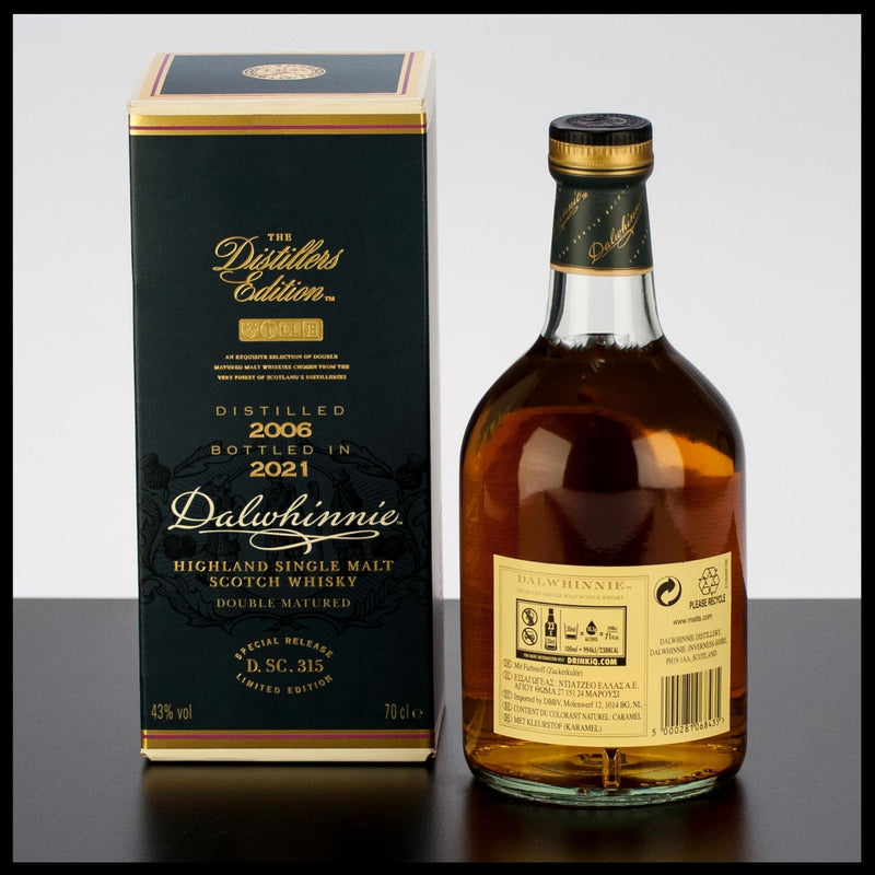 Dalwhinnie Distillers Edition 2021 0,7L - 43% Vol. - Trinklusiv