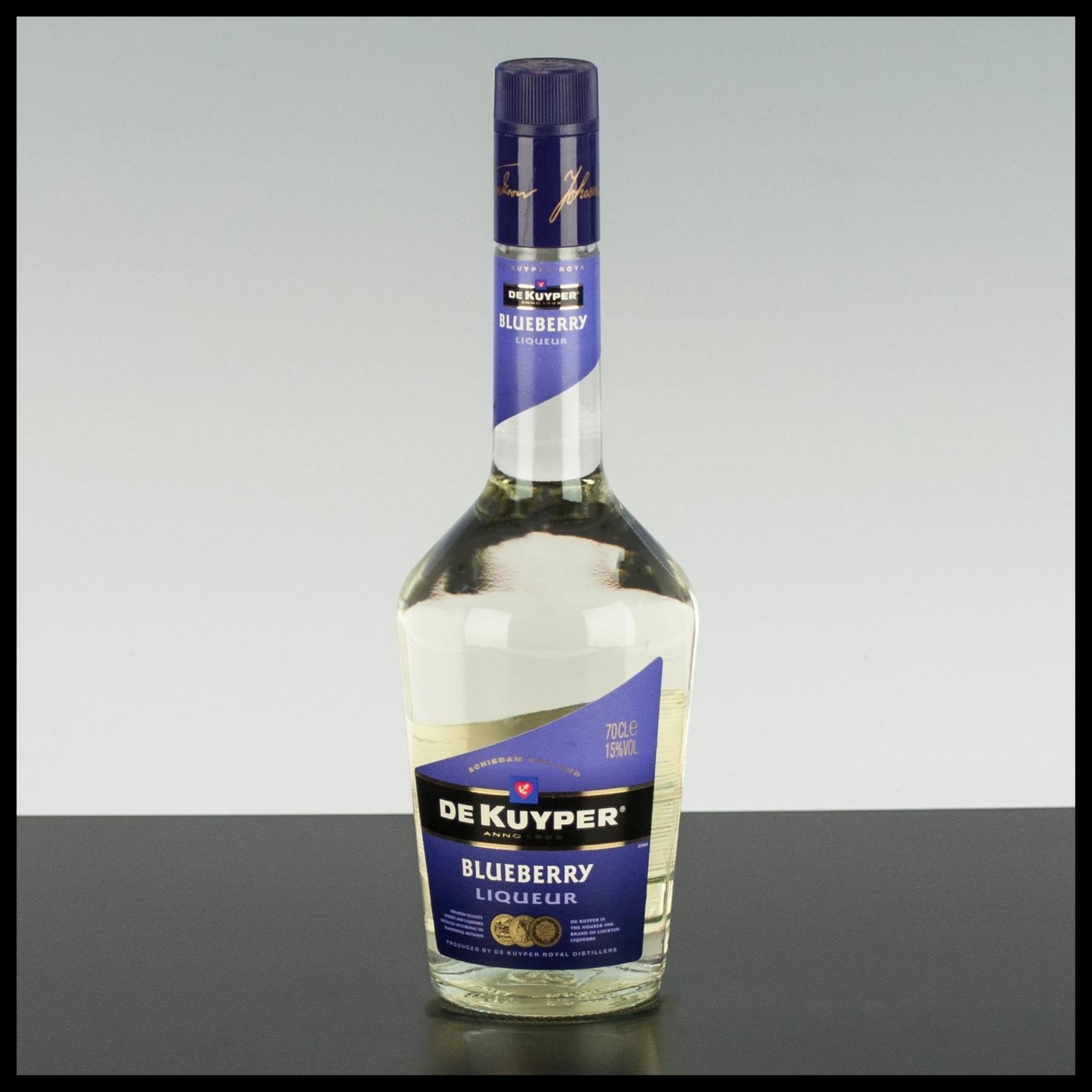 De Kuyper Blueberry Liqueur 0,7L - 15% Vol. - Trinklusiv