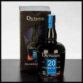 Dictador 20 YO Rum 0,7L - 40% Vol. - Trinklusiv