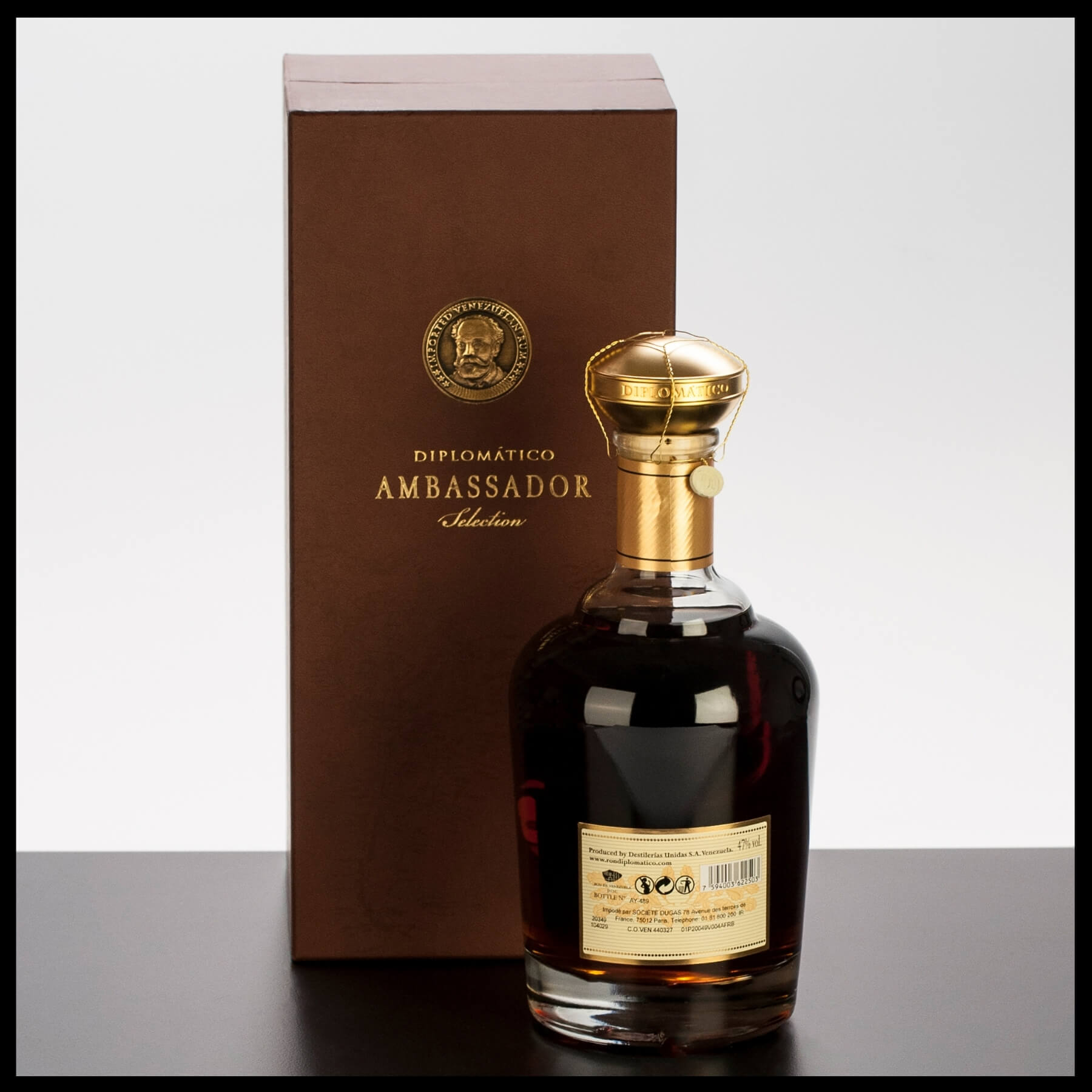 Diplomatico Ambassador Selection Rum 0,7L - 47% Vol. - Trinklusiv