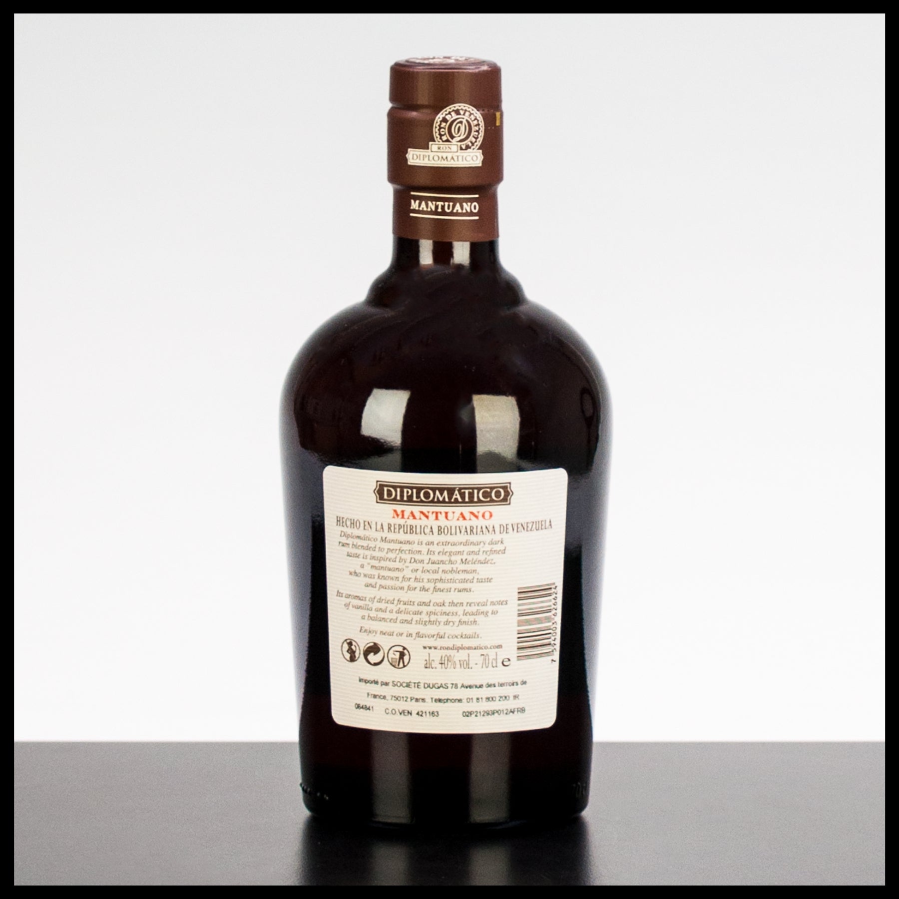 Diplomatico Mantuano Rum 0,7L - 40% Vol. - Trinklusiv