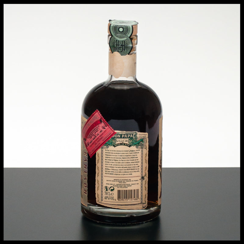 Don Papa Baroko Rum ohne Geschenkdose 0,7L - 40% - Trinklusiv