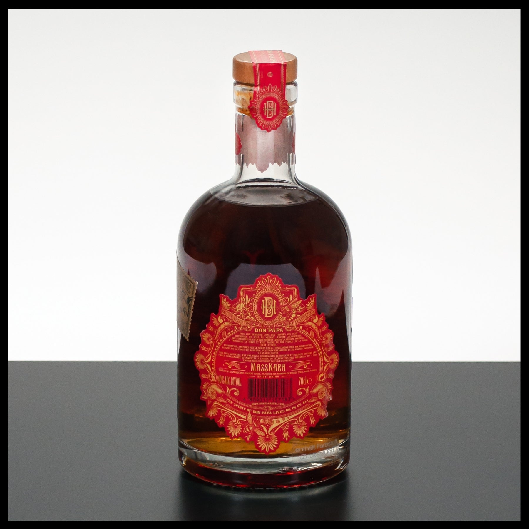 Don Papa Masskara Rum 0,7L - 40% - Trinklusiv