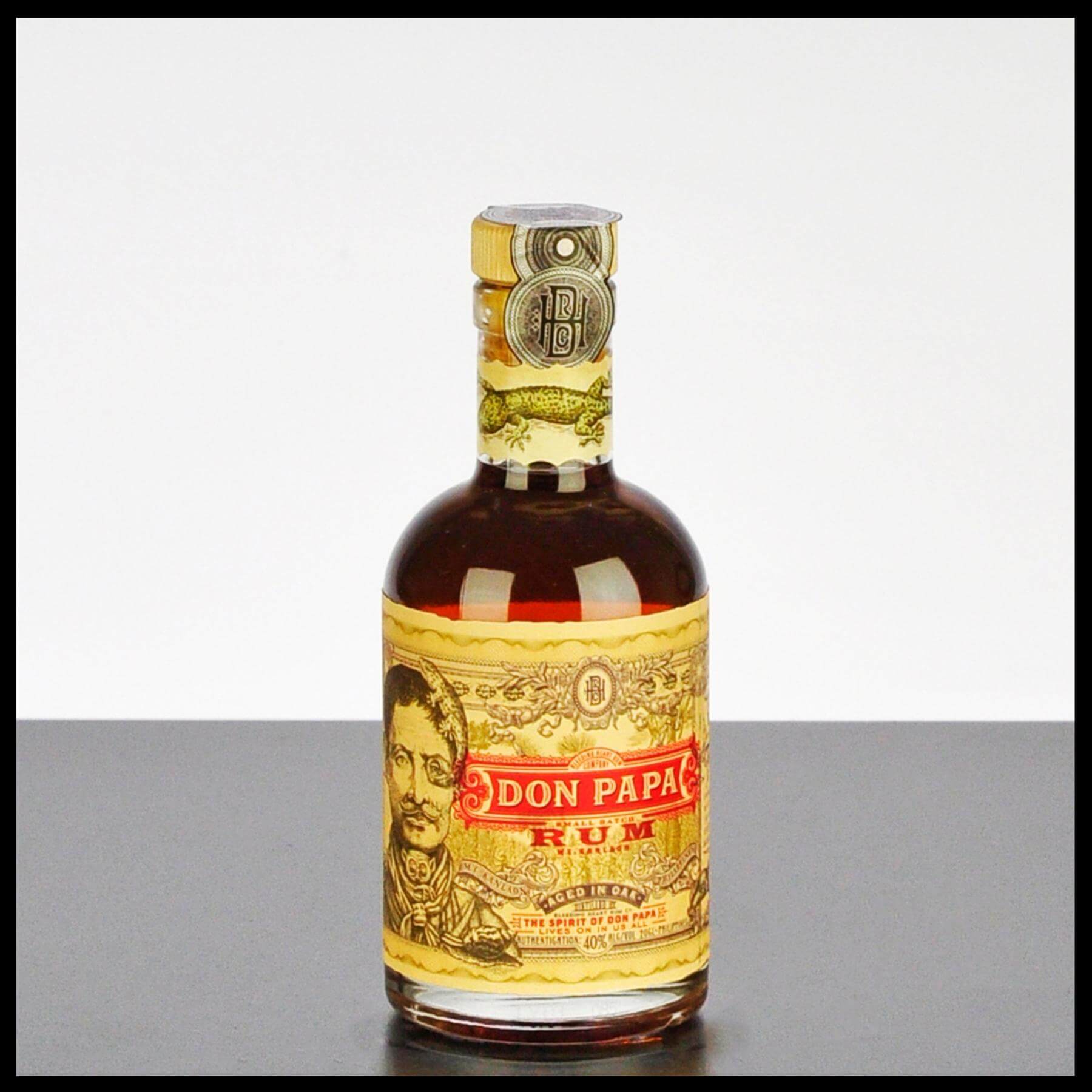 Don Papa Rum 7 YO 0,2L - 40% Vol. - Trinklusiv