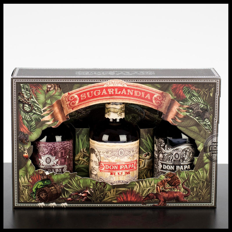 Don Papa Rum Gift Set 3x 0,2L - 42,7% Vol. - Trinklusiv