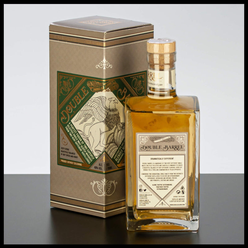 Douglas Laing Double Barrel Speyside & Lowland Blended Whisky 0,7L - 46% Vol. - Trinklusiv