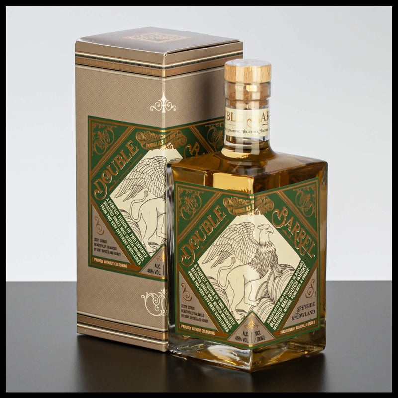 Douglas Laing Double Barrel Speyside & Lowland Blended Whisky 0,7L - 46% Vol. - Trinklusiv