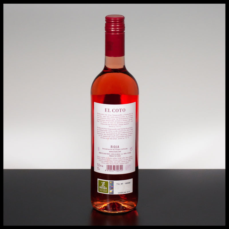 El Coto Rioja Rosado 2019 0,75L - 13% - Trinklusiv