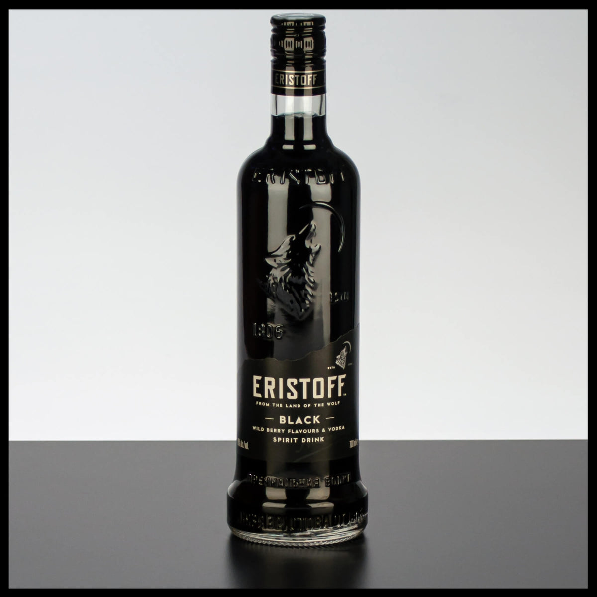 Eristoff Black Wildberry Flavoured Vodka 0,7L - 18% Vol. - Trinklusiv