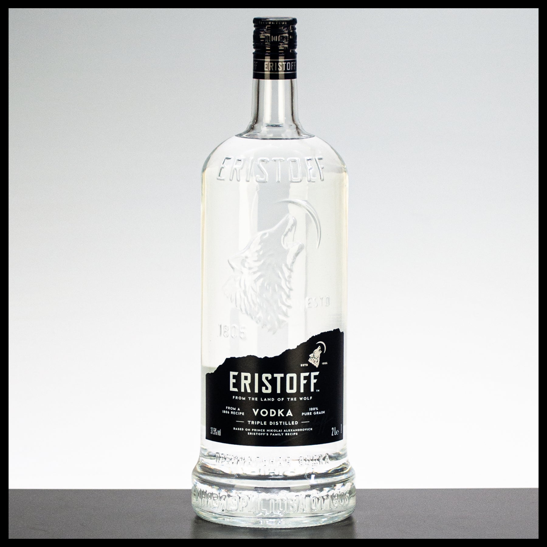 Eristoff Premium Vodka 2L - 37,5% Vol. - Trinklusiv