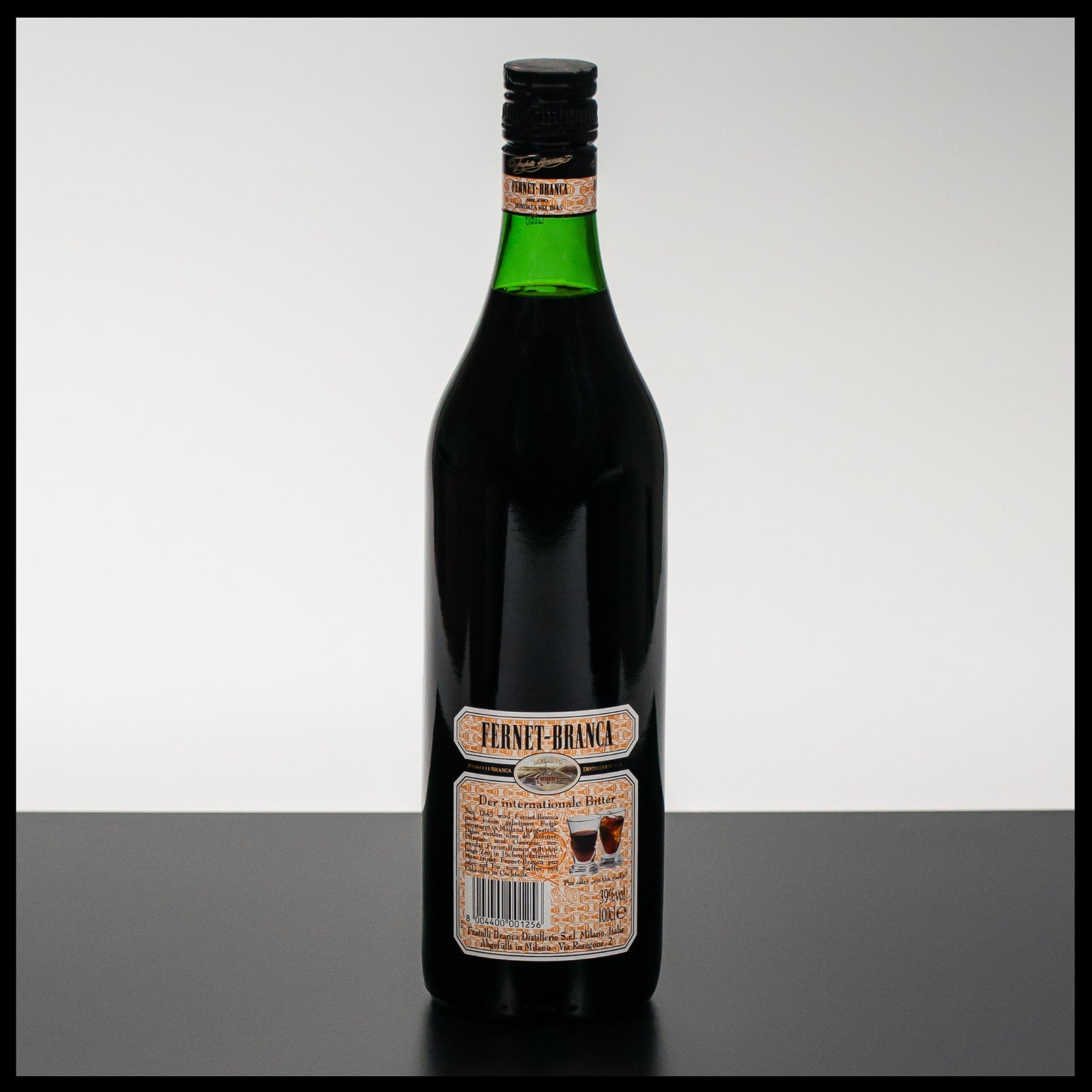 Fernet Branca Halbbitter 1L - 39% Vol. - Trinklusiv