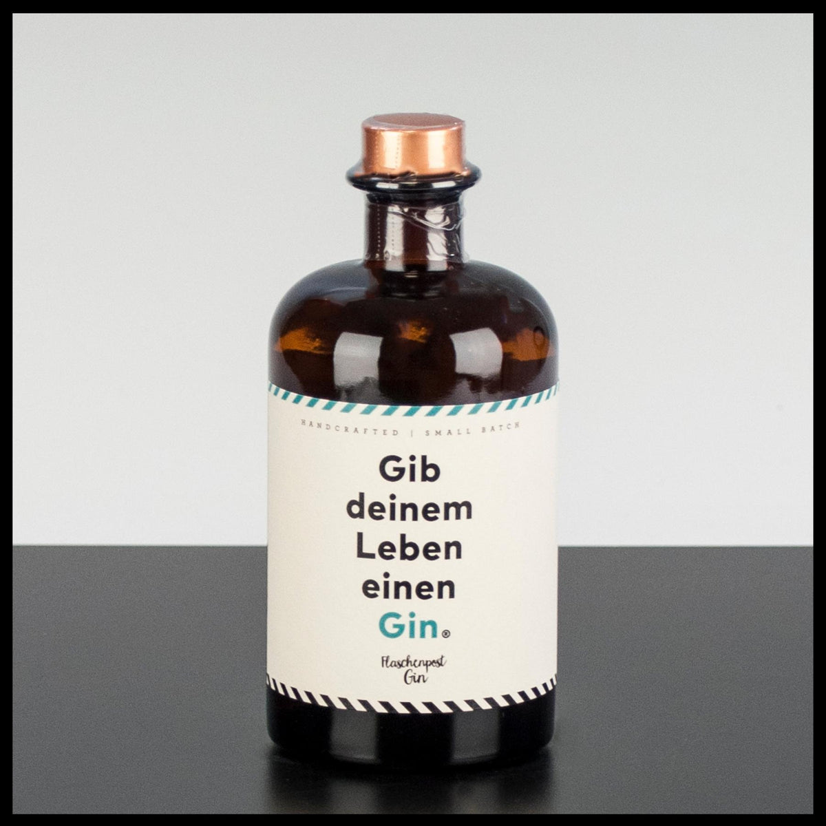 Flaschenpost Gin “Gib deinem Leben einen Gin” 0,5L - 41% Vol. - Trinklusiv