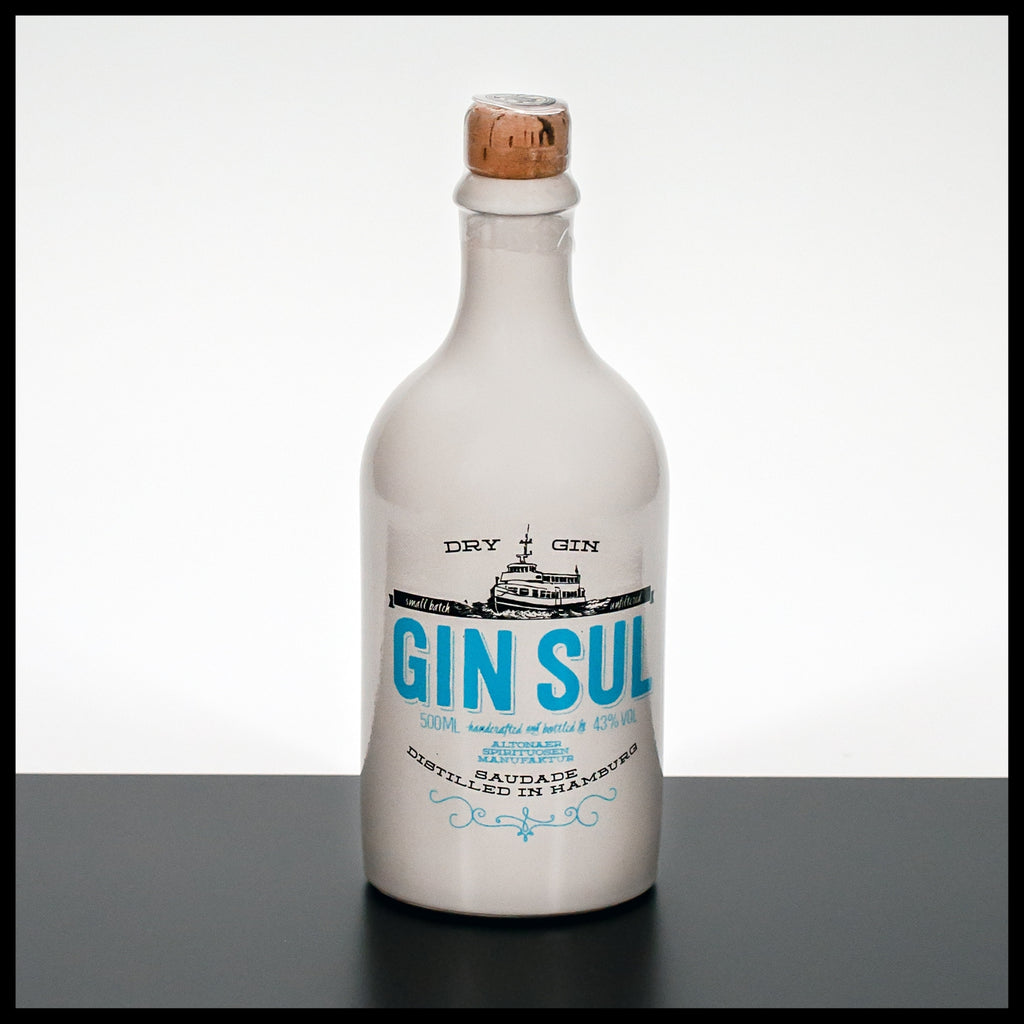 Gin Dry aus | 0,5L Vo. Gin 43% Hamburg Sul -