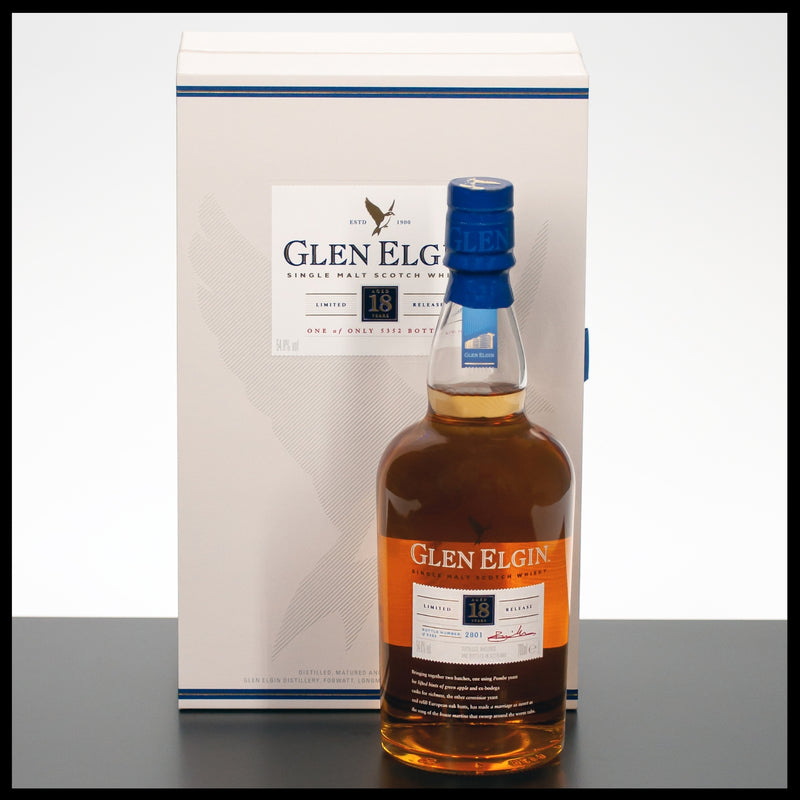 Glen Elgin 18 YO 0,7L - 54,8% - Trinklusiv