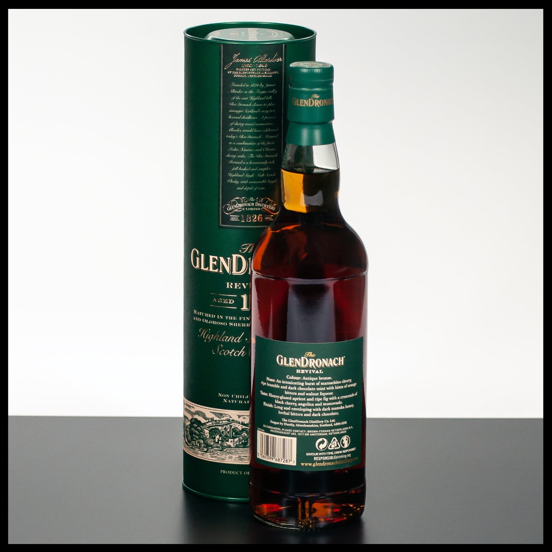 GlenDronach 15 YO Revival 0,7L - 46% Vol. - Trinklusiv