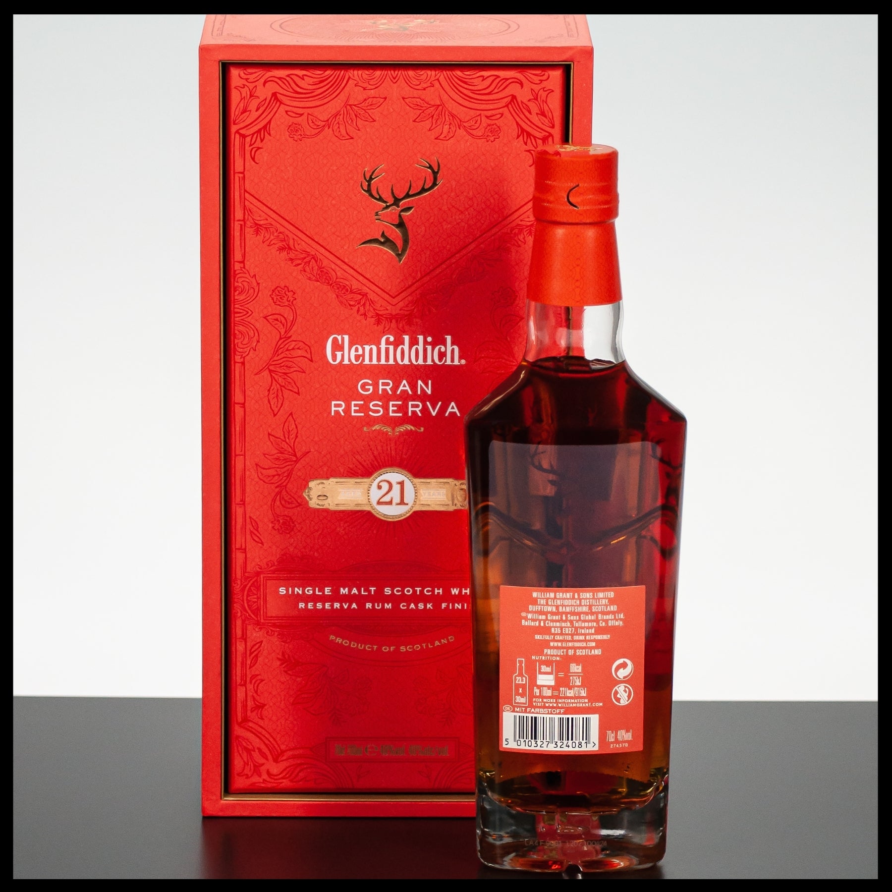 Glenfiddich 21 YO 0,7L - 40% - Trinklusiv