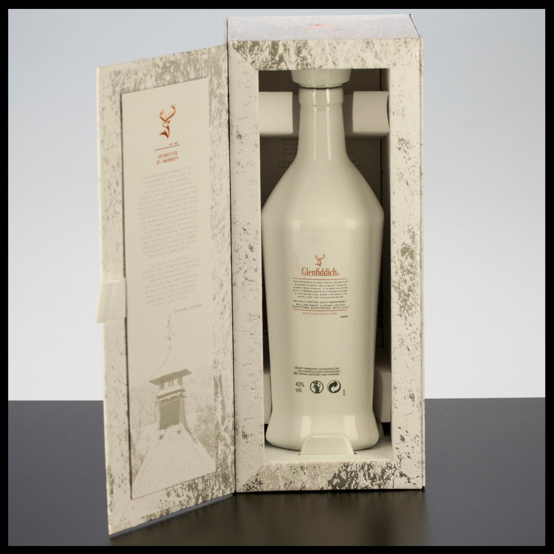 Glenfiddich 21 YO Winter Storm Single Malt Whisky 0,7L - 43% Vol. - Trinklusiv