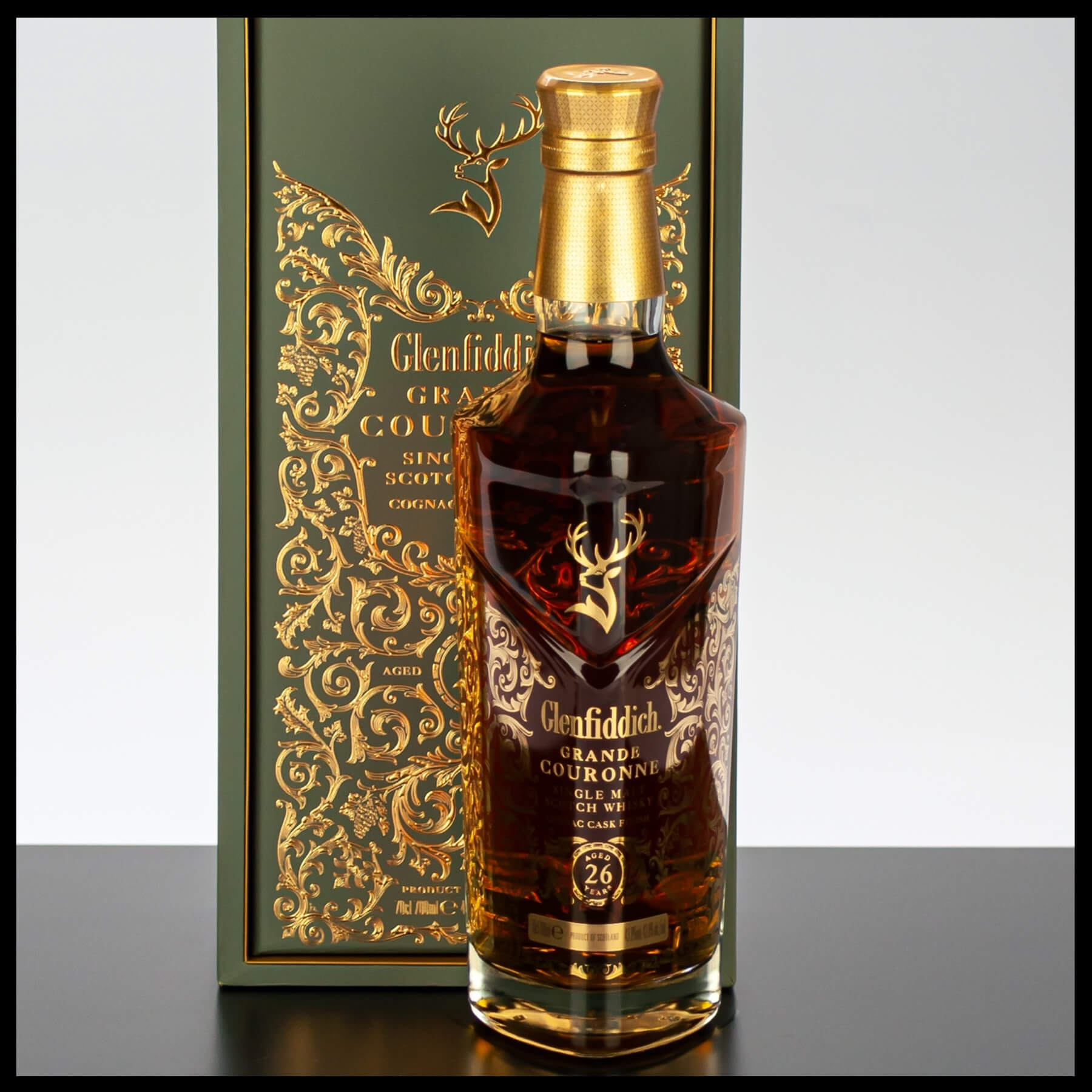 Glenfiddich 26 YO Grande Couronne Single Malt Whisky 0,7L - 43,8% Vol. - Trinklusiv