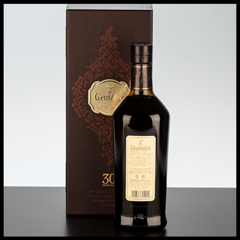 Glenfiddich 30 YO Single Malt Whisky 0,7L - 43% Vol. - Trinklusiv