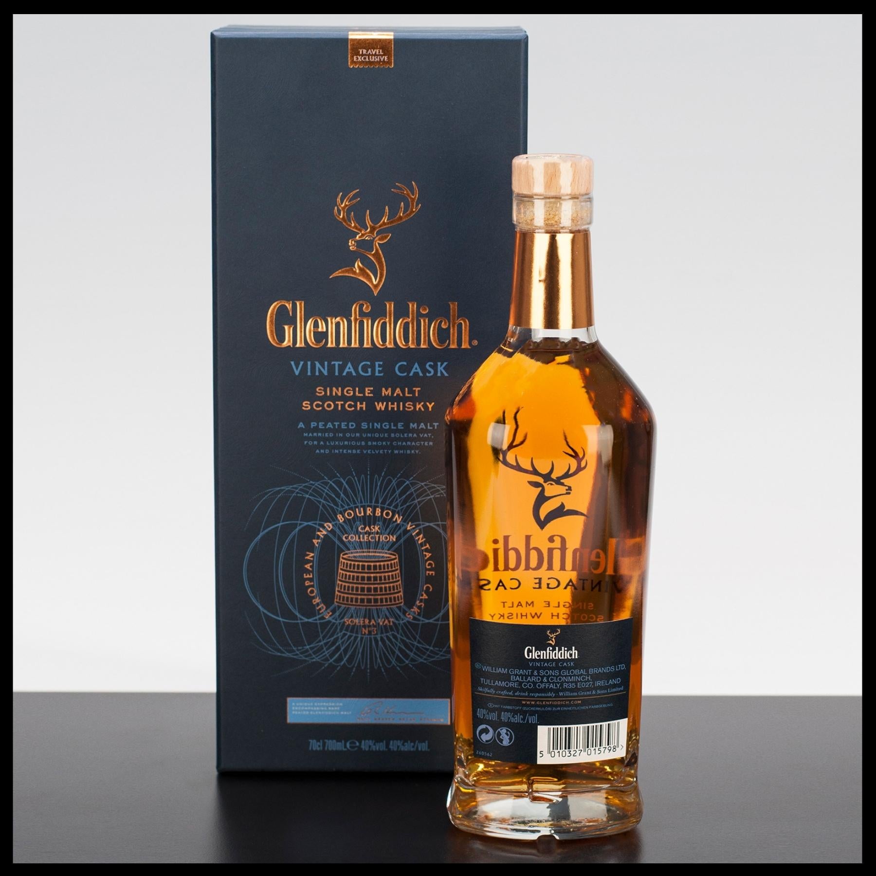 Glenfiddich Vintage Cask Single Malt Whisky 0,7L - 40% Vol. - Trinklusiv