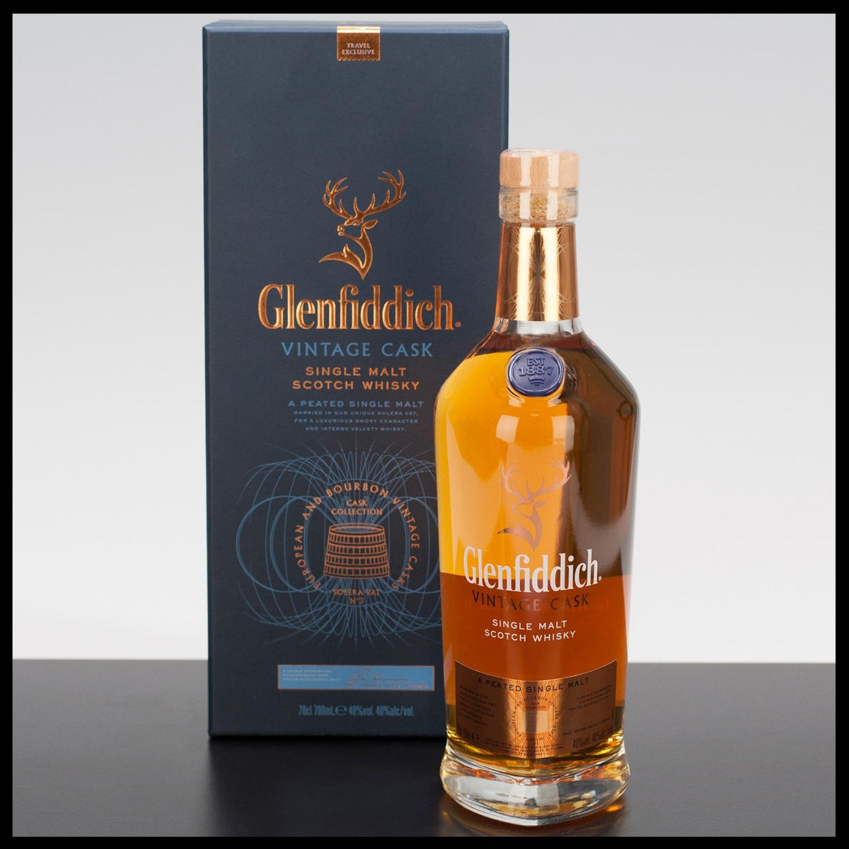 Glenfiddich Vintage Cask Single Malt Whisky 0,7L - 40% Vol. - Trinklusiv