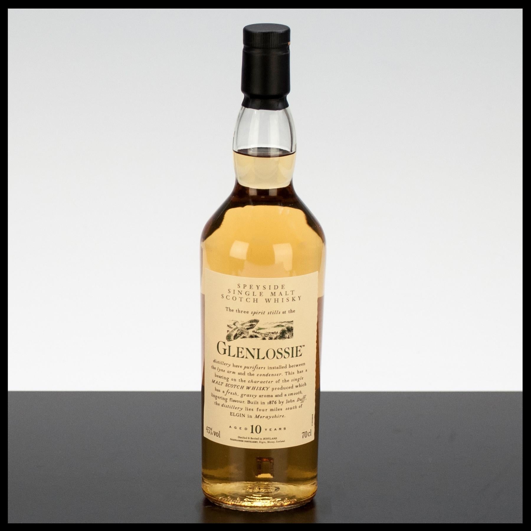 Glenlossie 10 YO Flora & Fauna Single Malt Whisky 0,7L - 43% Vol. - Trinklusiv