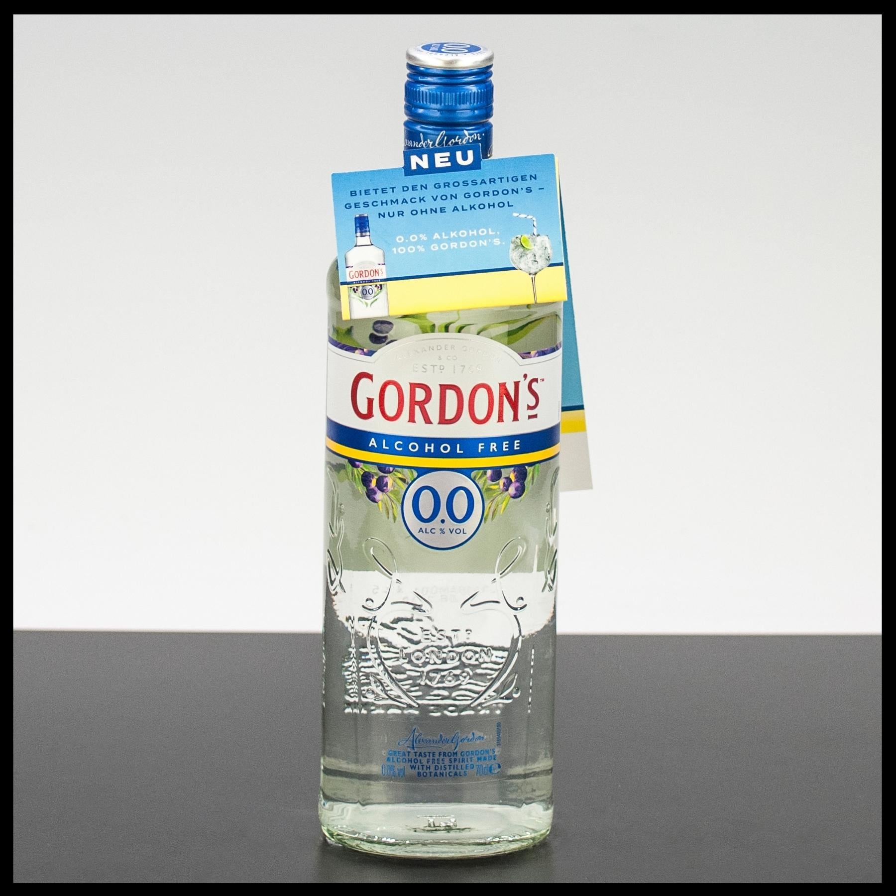 Gordon's 0.0 Alkoholfrei 0,7L - Trinklusiv