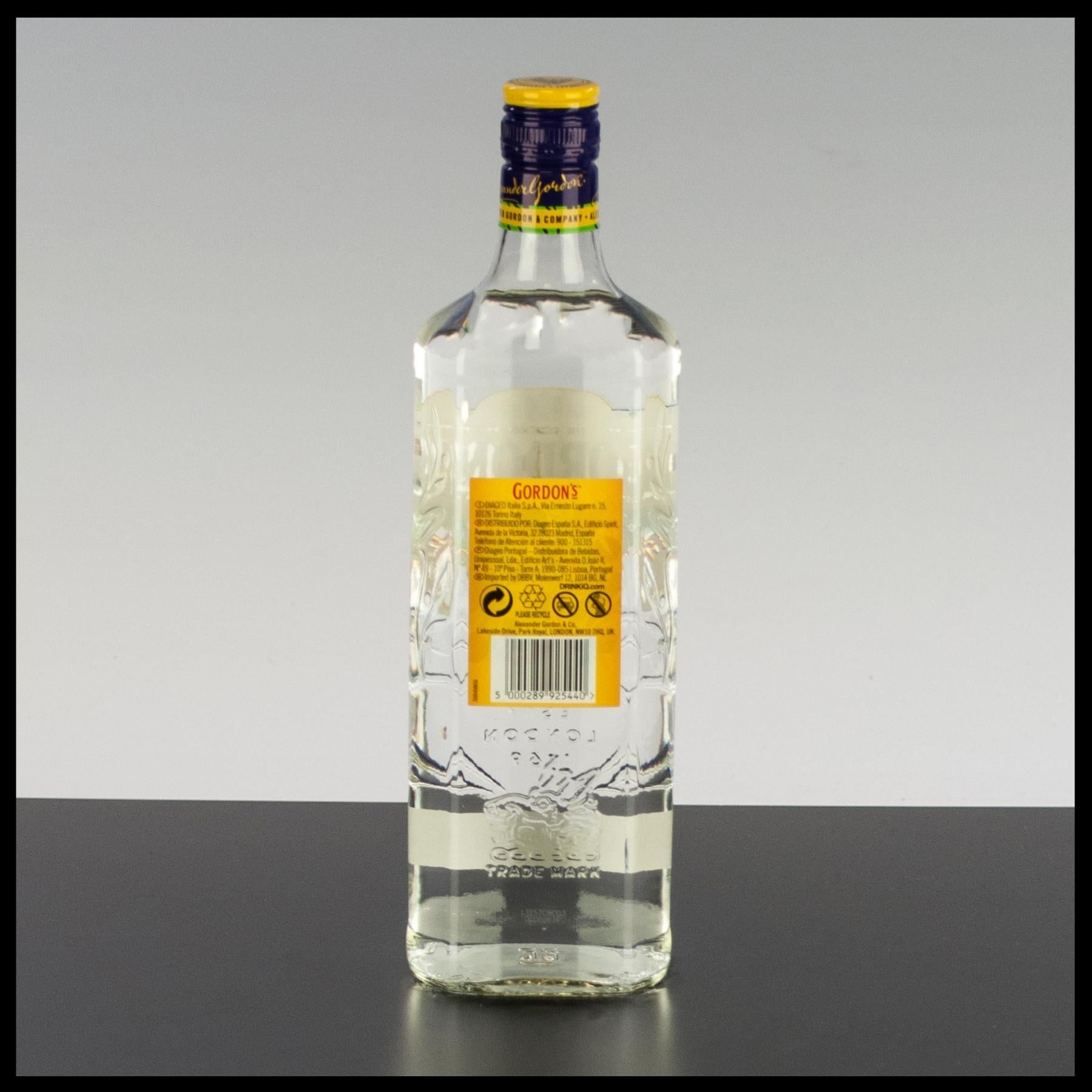 Gordon’s London Dry Gin 0,7L - 37,5% Vol. - Trinklusiv
