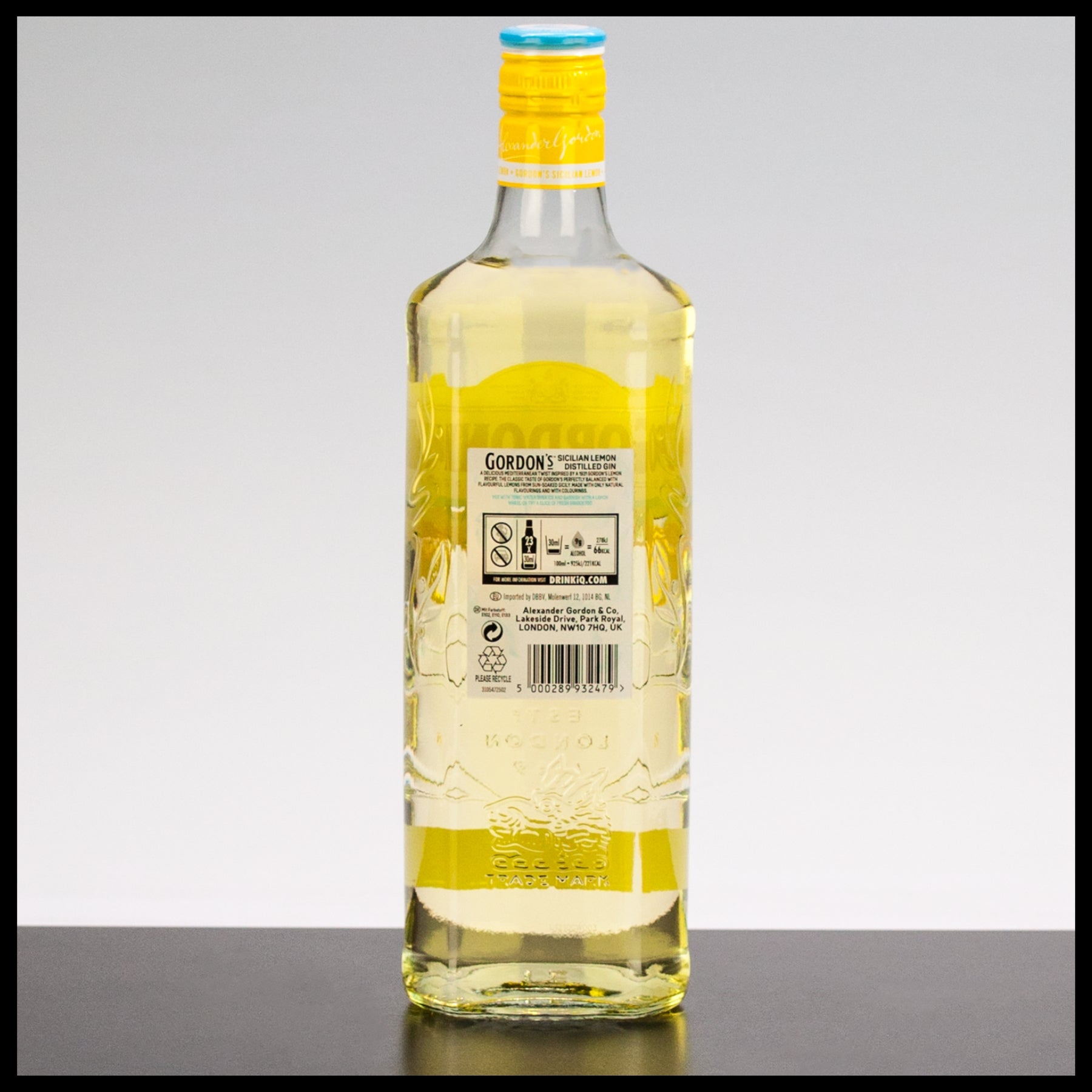 - Lemon Sicilian Gin Gordon\'s 0,7L 37,5%