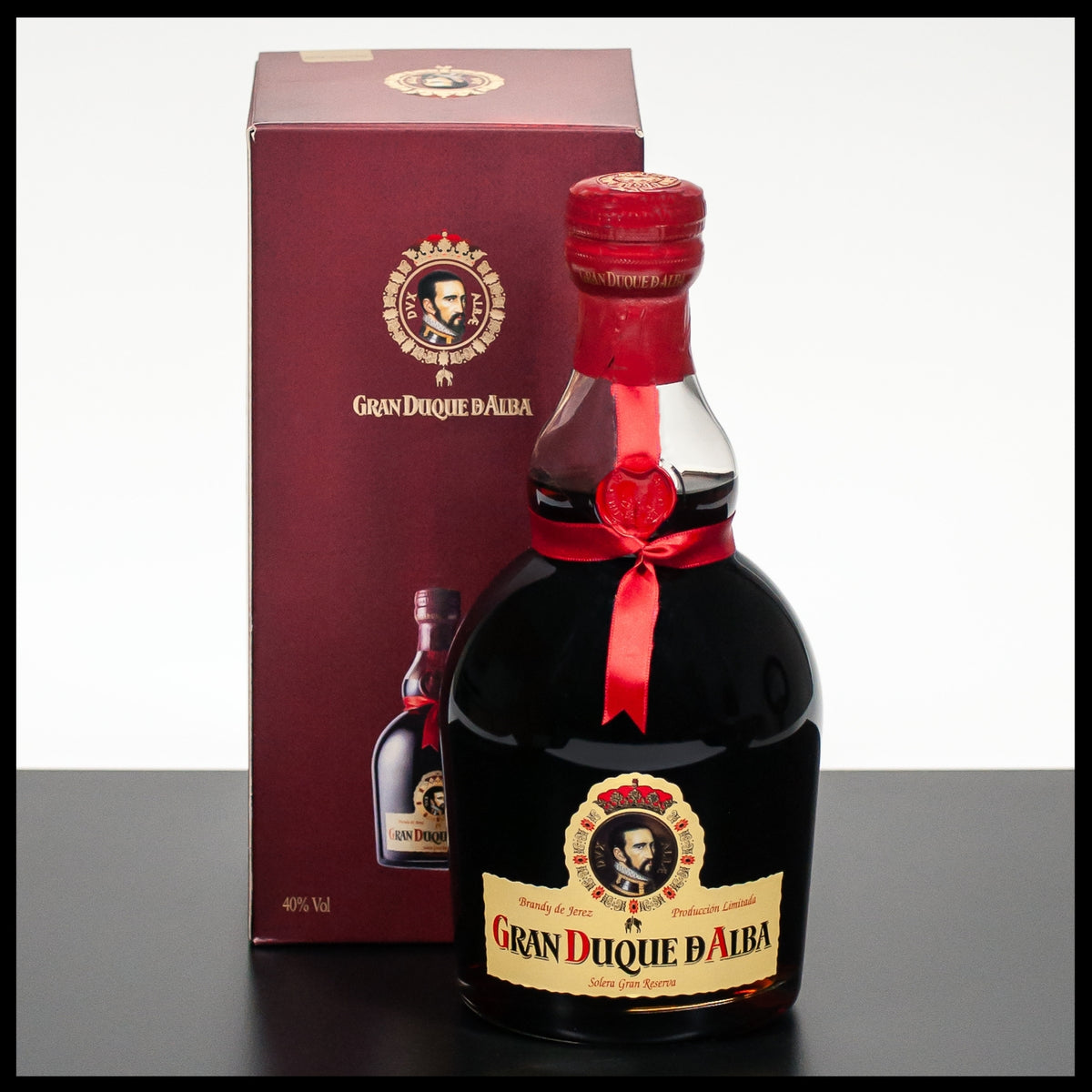 Gran Duque Solera Brandy - 40% Reserva 0,7L Vol. Trinklusiv d\'Alba - Gran