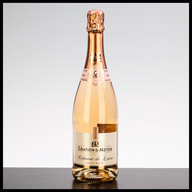 Gratien & Meyer Cremant de Loire Brut Rosé 0,75L - 12% Vol. - Trinklusiv