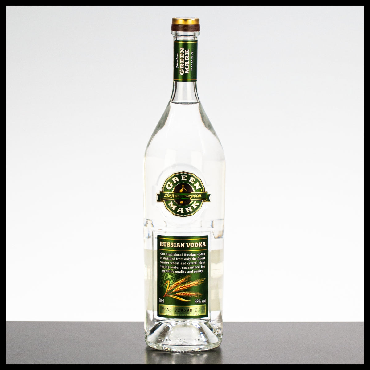 Green Mark Vodka Original 0,7L - 38% Vol. - Trinklusiv