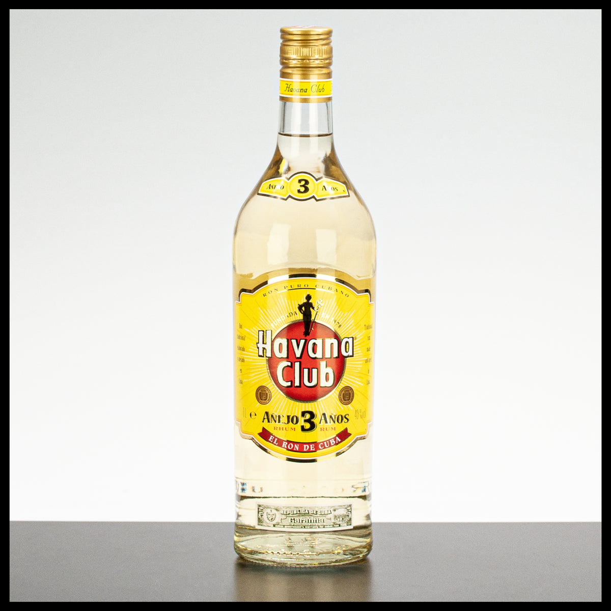 Havana Club Anejo 3 Anos Rum 1L - 40% Vol. - Trinklusiv
