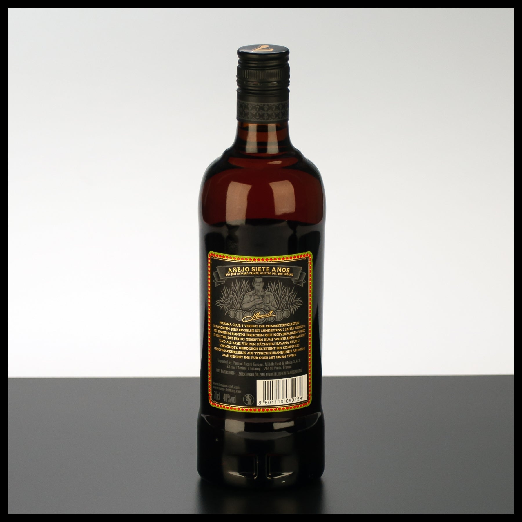 7 Club Vol. Rum Dark - 0,7L Havana Anejo YO Rum 40% |