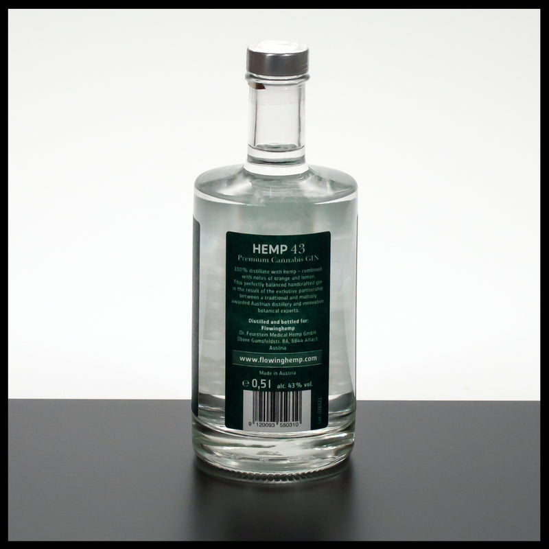 Hemp 43 Premium Gin 0,5L - 43% - Trinklusiv