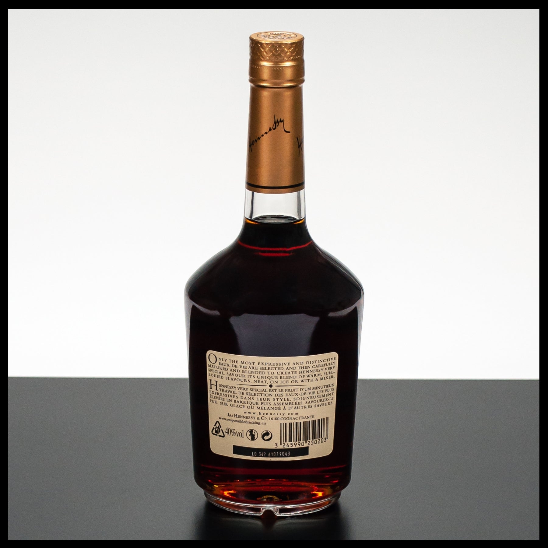 Hennessy VS Cognac 0,7L - 40% - Trinklusiv