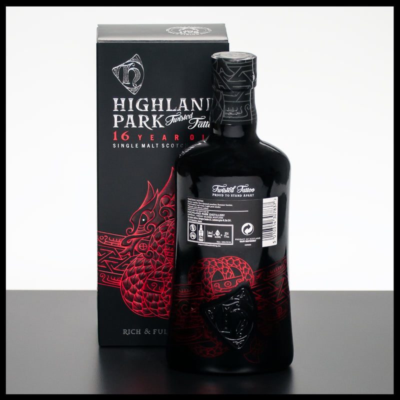 Highland Park 16 YO Twisted Tattoo Limited Edition 0,7L - 46,7% - Trinklusiv