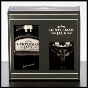 Jack Daniel's Gentleman Jack Geschenkbox mit Glas 0,7L - 40% Vol. - Trinklusiv