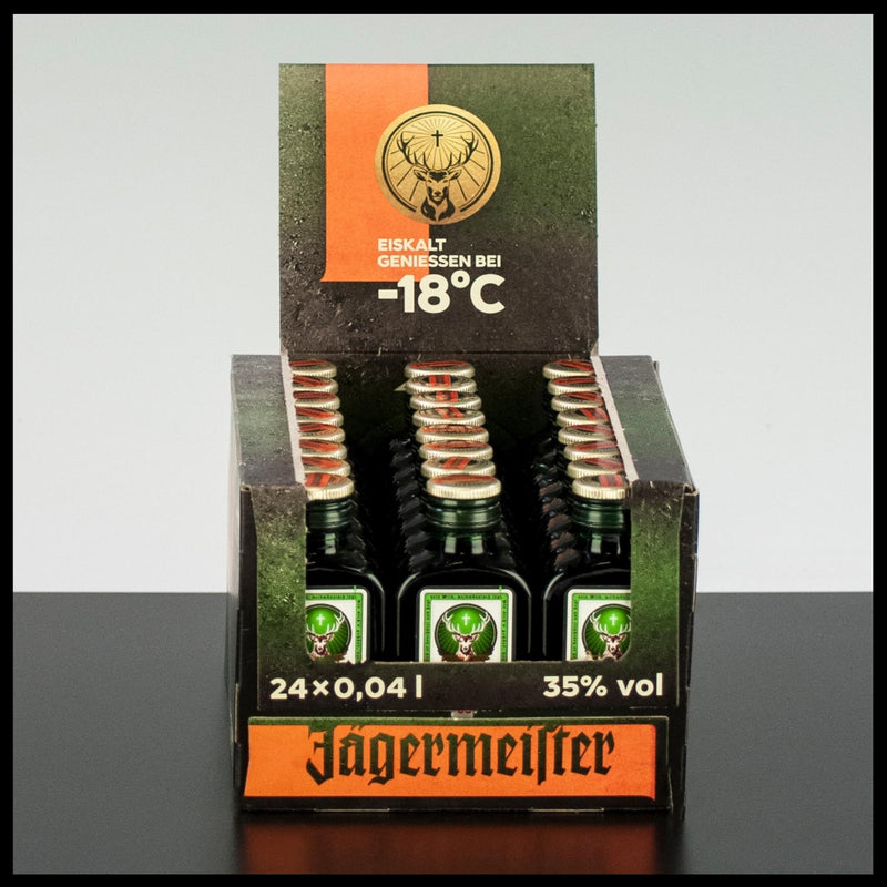 Jägermeister 24x 0,04L - 35% Vol. - Trinklusiv