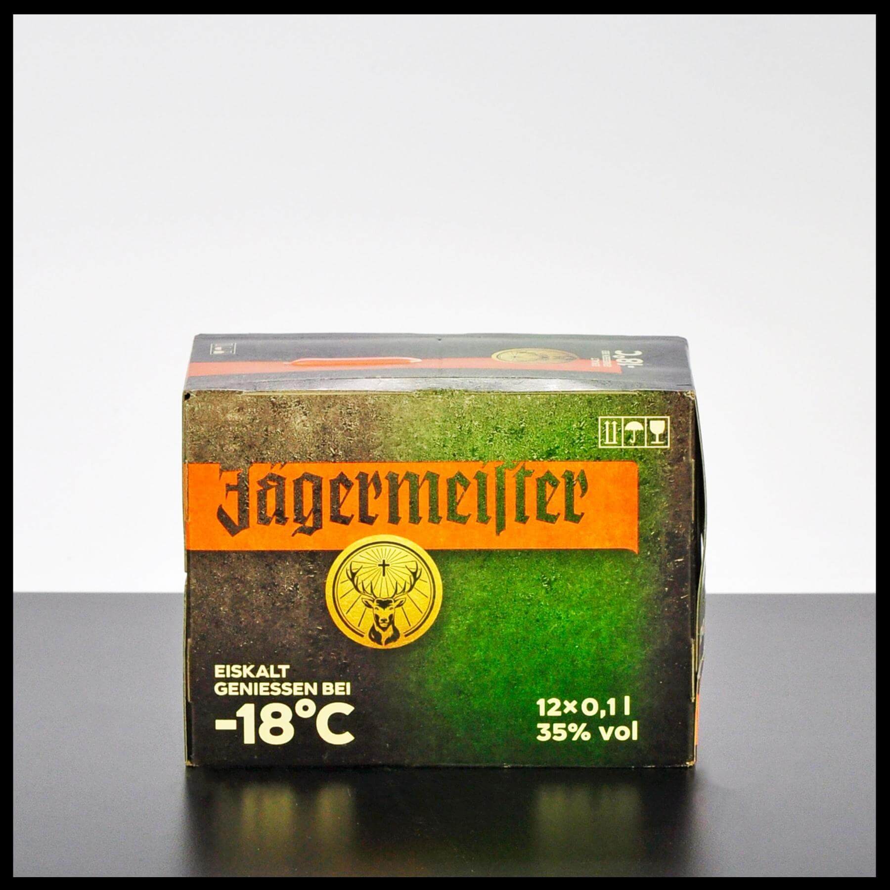 Jägermeister 12x 0,1L - 35% Vol. - Trinklusiv