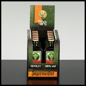 Jägermeister 12x 0,1L - 35% Vol. - Trinklusiv