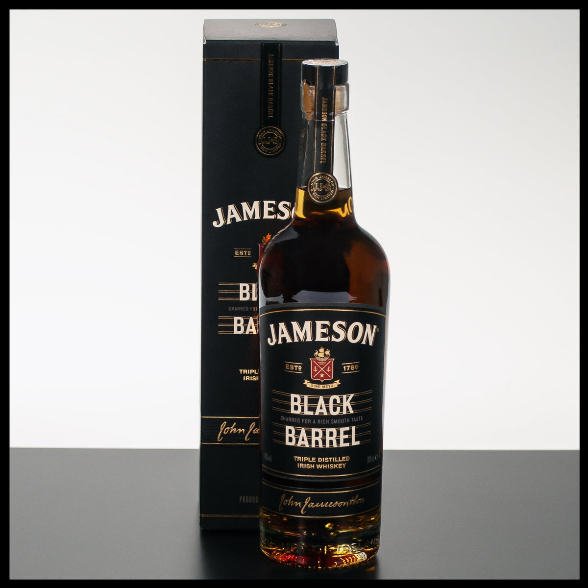 Jameson Black Barrel Irish Whiskey 0,7L - 40% Vol. - Trinklusiv