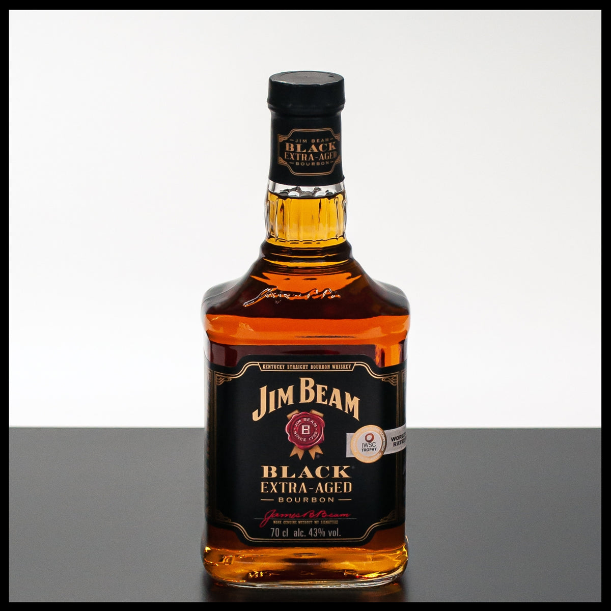 Jim Beam Black Extra-Aged Bourbon 0,7L - 43% Vol. - Trinklusiv