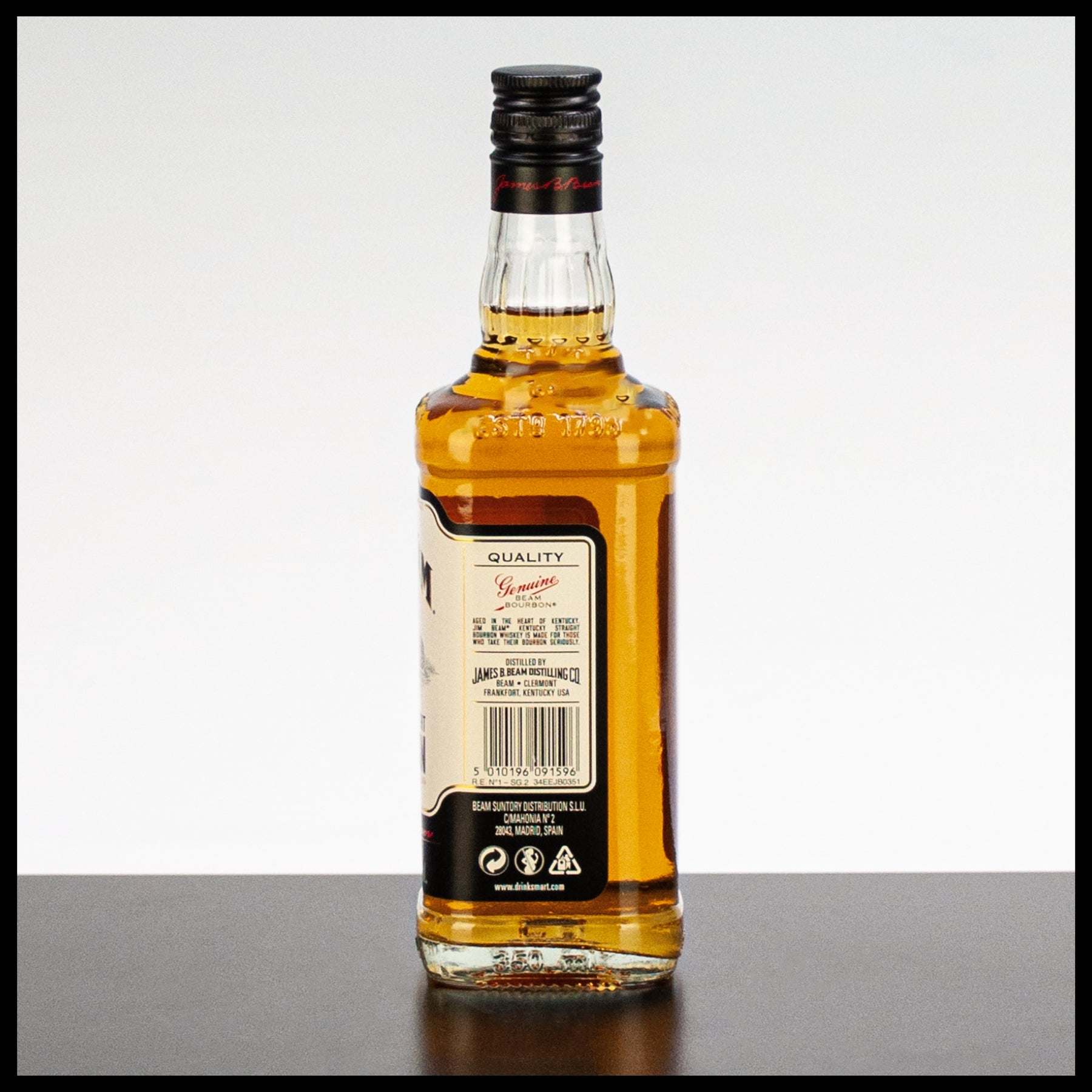 Jim Beam Kentucky Straight Bourbon Whiskey 0,35L - 40% Vol. - Trinklusiv