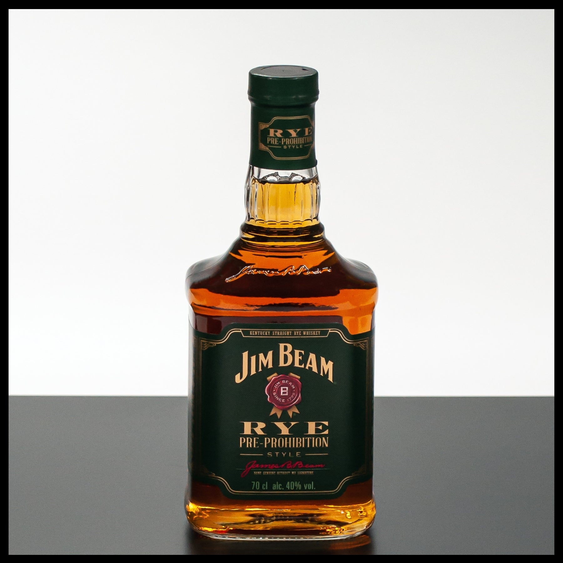 Jim Beam Rye 0,7L - 40% Vol. - Trinklusiv